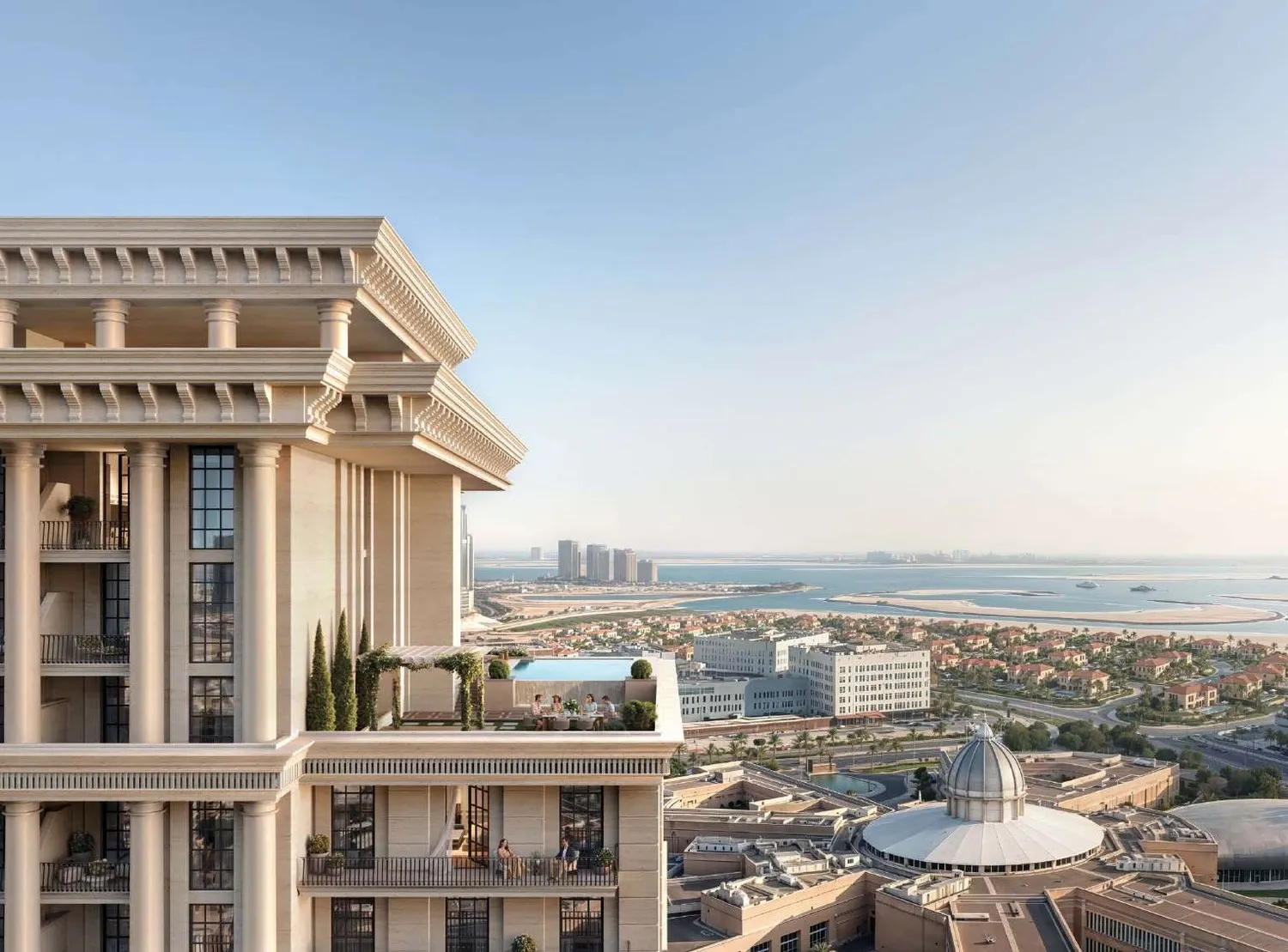 Bab Al Qasr Royal Residence 28 by Burtville Developments, image 6 of 23. Render supplied by developer.