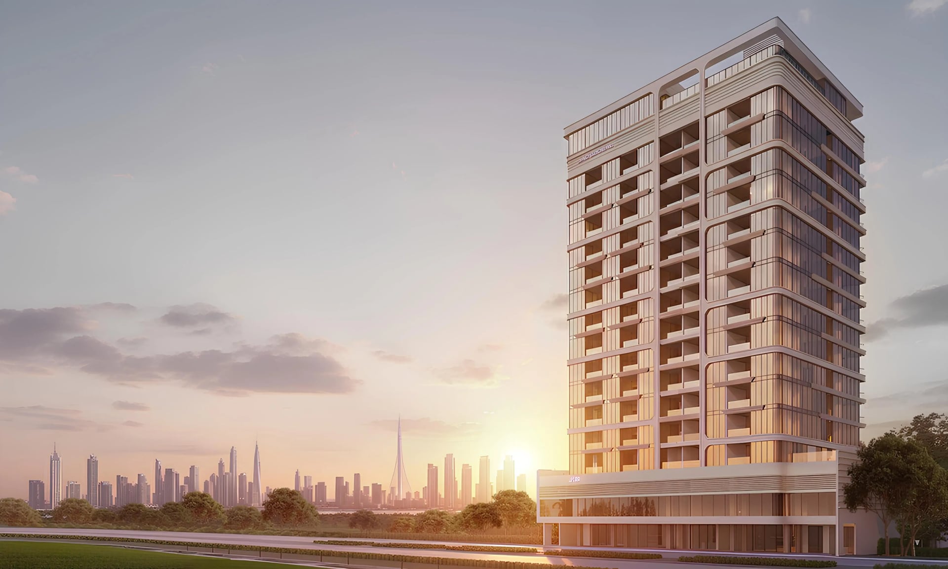 J188 by JAD Global, Al Jaddaf. Render supplied by developer.