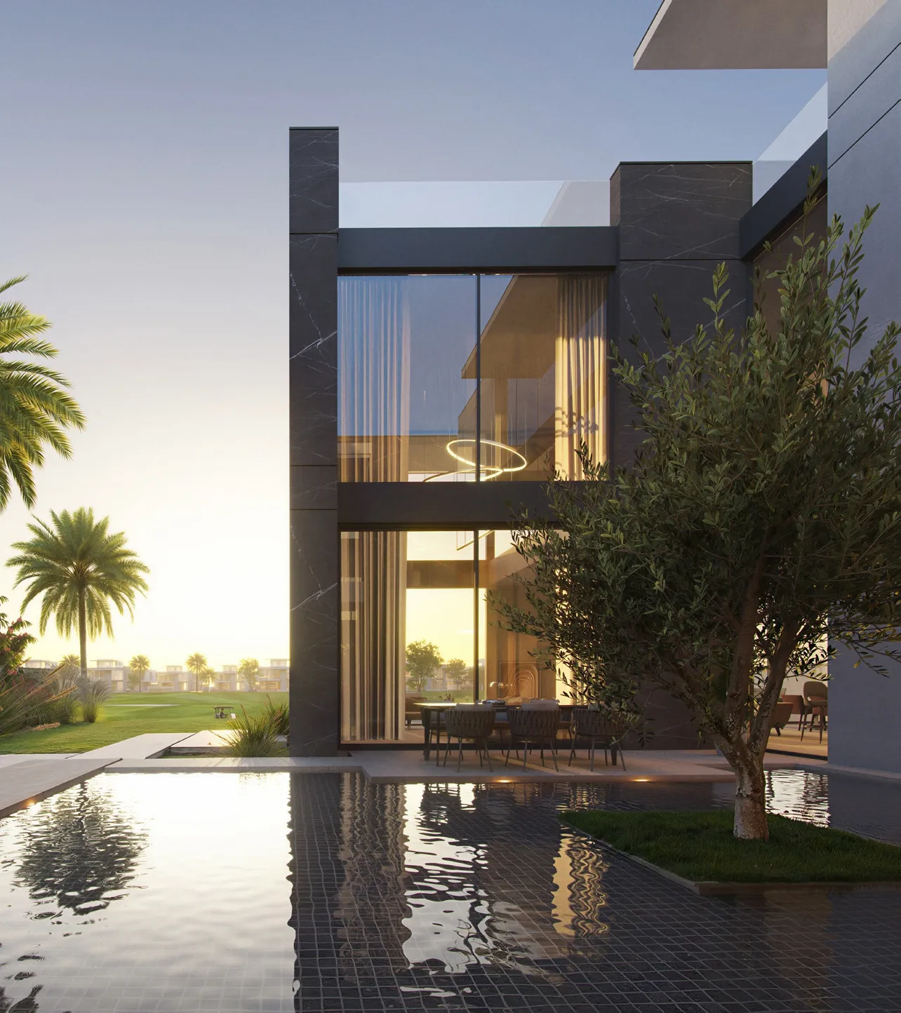 Cedarwood Estates South by Wasl, image 13 of 36. Render supplied by developer.