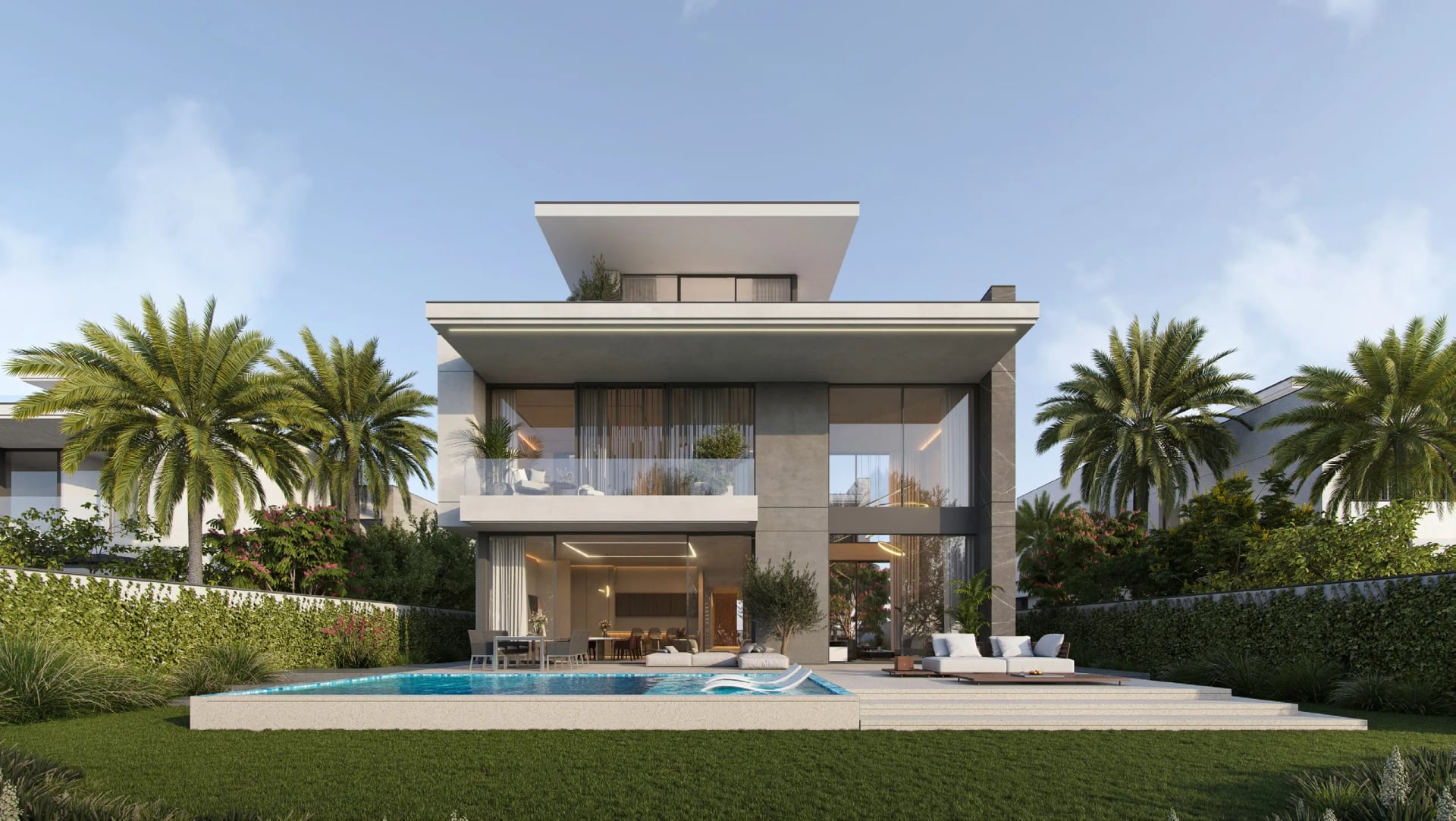 Cedarwood Estates South by Wasl, image 20 of 36. Render supplied by developer.