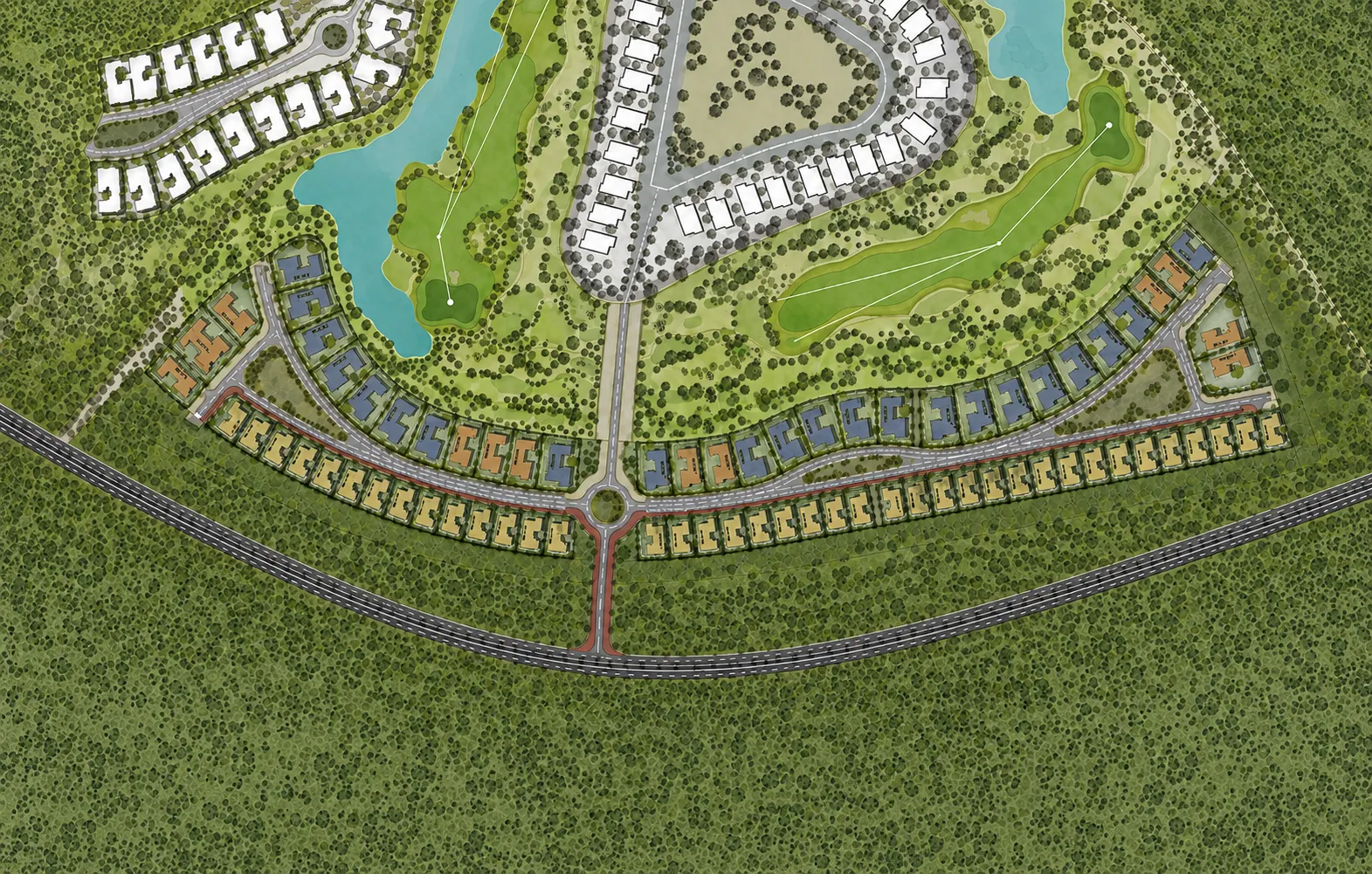 Cedarwood Estates South by Wasl, image 36 of 36. Render supplied by developer.