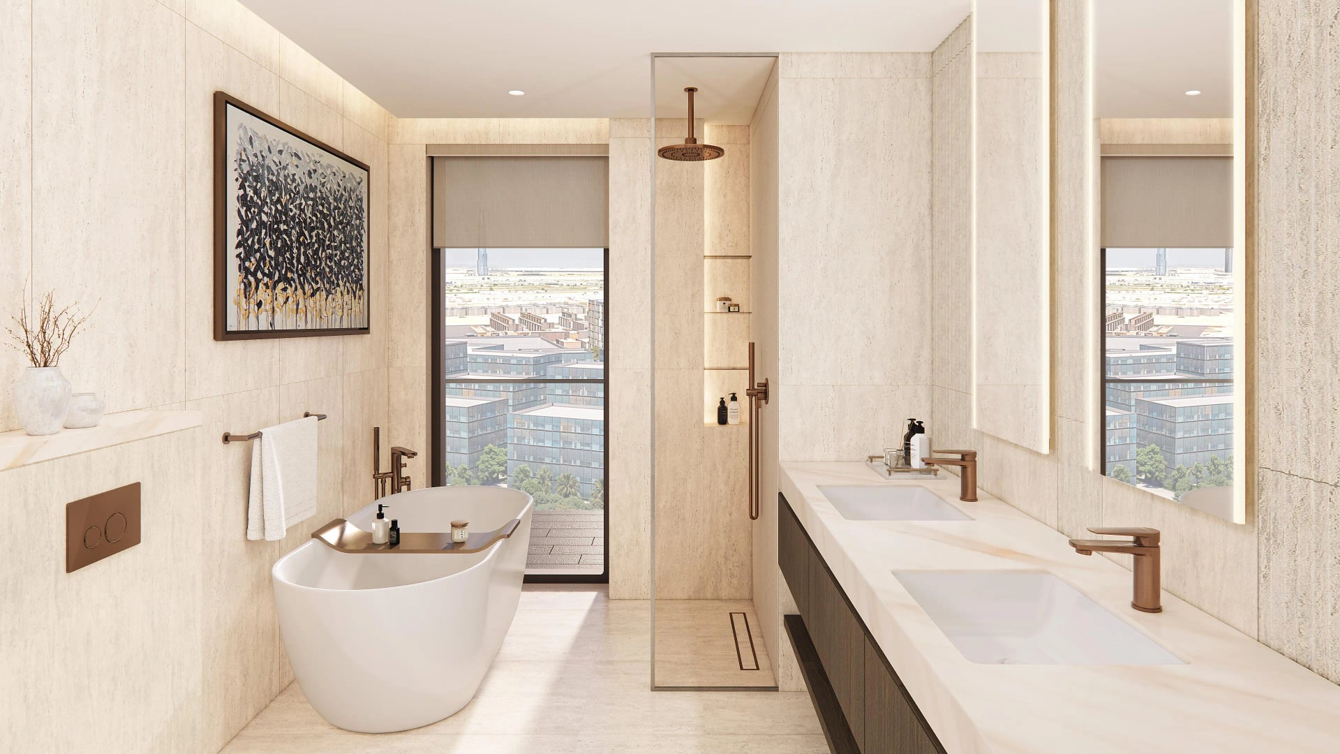 Boulevard Park - Towers A&B by Wasl, image 32 of 38. Render supplied by developer.