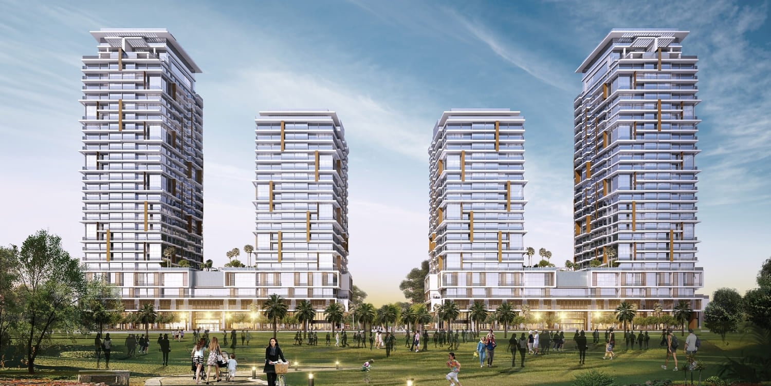 Park Gate Residence by Wasl, Al Kifaf. Render supplied by developer.