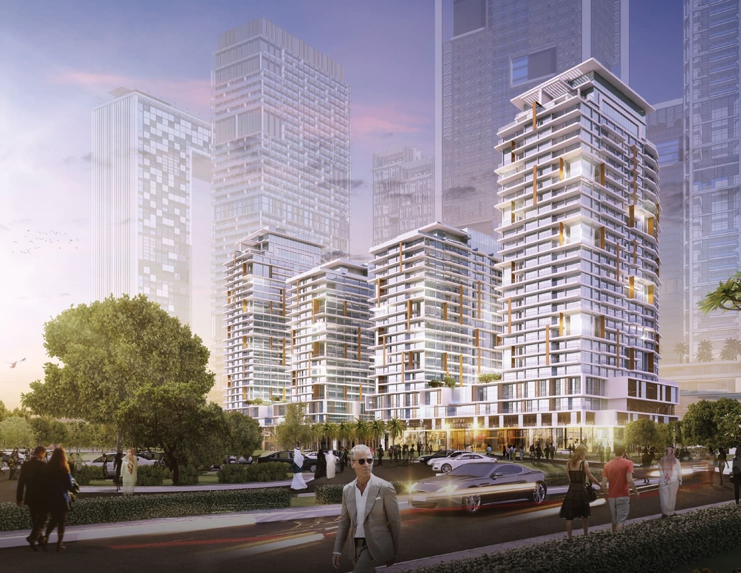 Park Gate Residence by Wasl, image 8 of 13. Render supplied by developer.