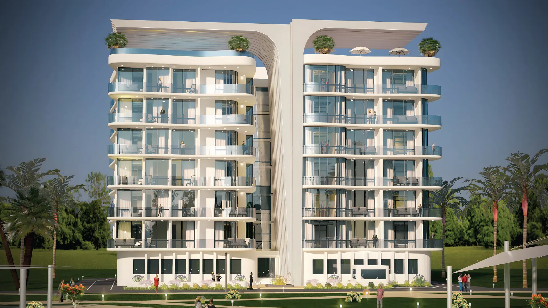 Ramada Residences by Lincoln Star Real Estate Development, Dubai South. Render supplied by developer.