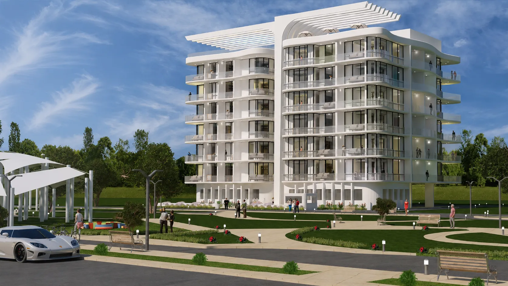 Ramada Residences by Lincoln Star Real Estate Development, image 5 of 17. Render supplied by developer.