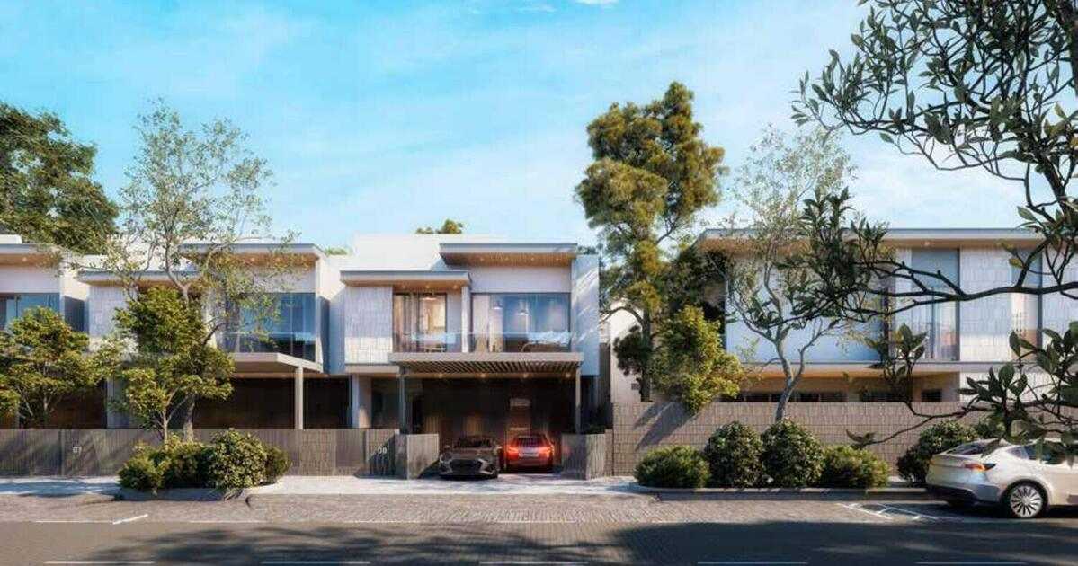 Pinewood Estate Homes by Wasl, me'aisem first. Render supplied by developer.