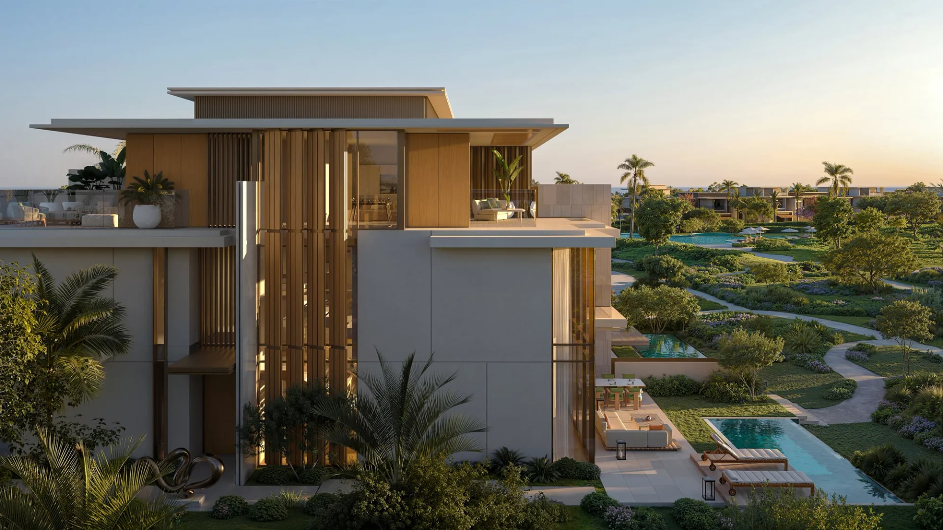 Bay Estate by Nakheel, image 7 of 30. Render supplied by developer.