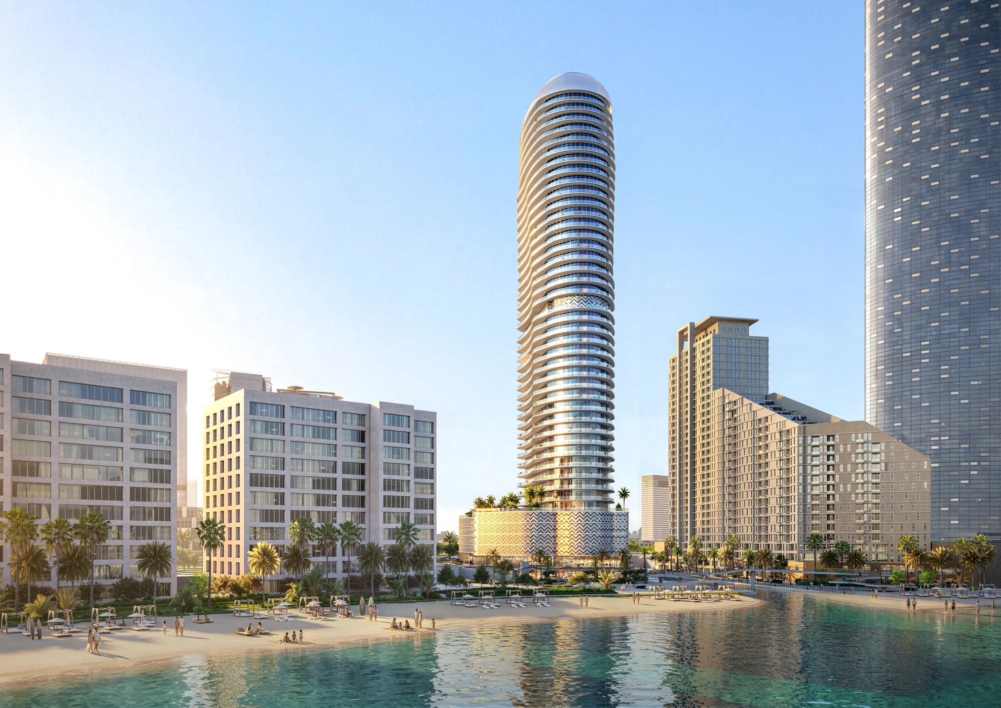 Waterfront by Missoni, image 2 of 18. Render supplied by developer.