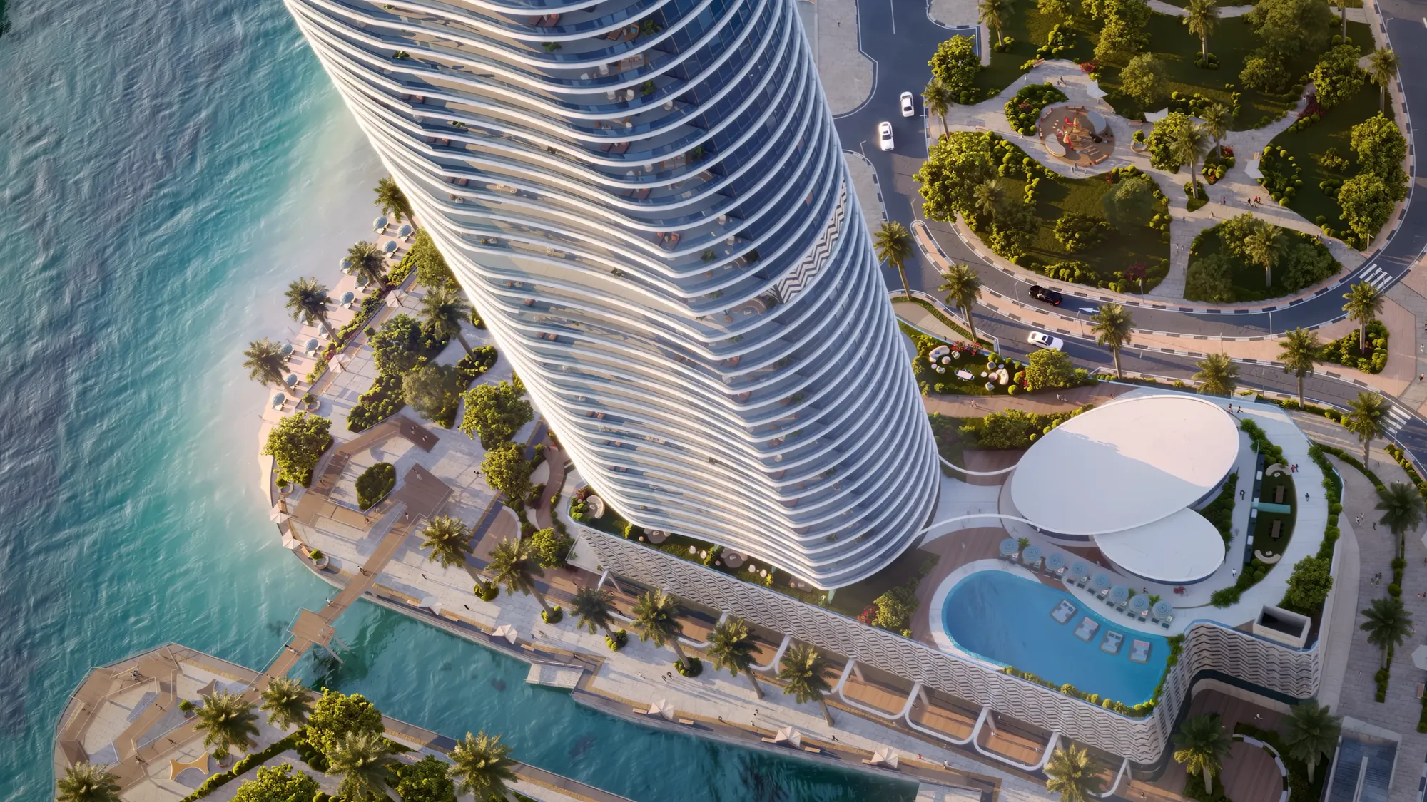 Waterfront by Missoni, image 5 of 18. Render supplied by developer.