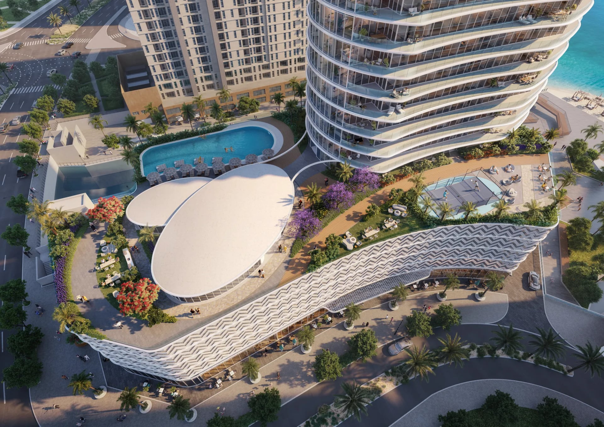Waterfront by Missoni, image 7 of 18. Render supplied by developer.