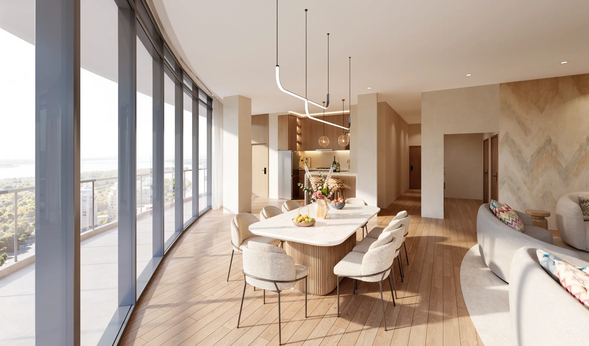 Waterfront by Missoni, image 9 of 18. Render supplied by developer.