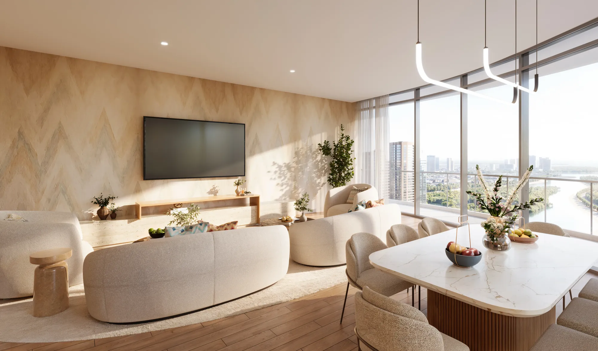 Waterfront by Missoni, image 11 of 18. Render supplied by developer.