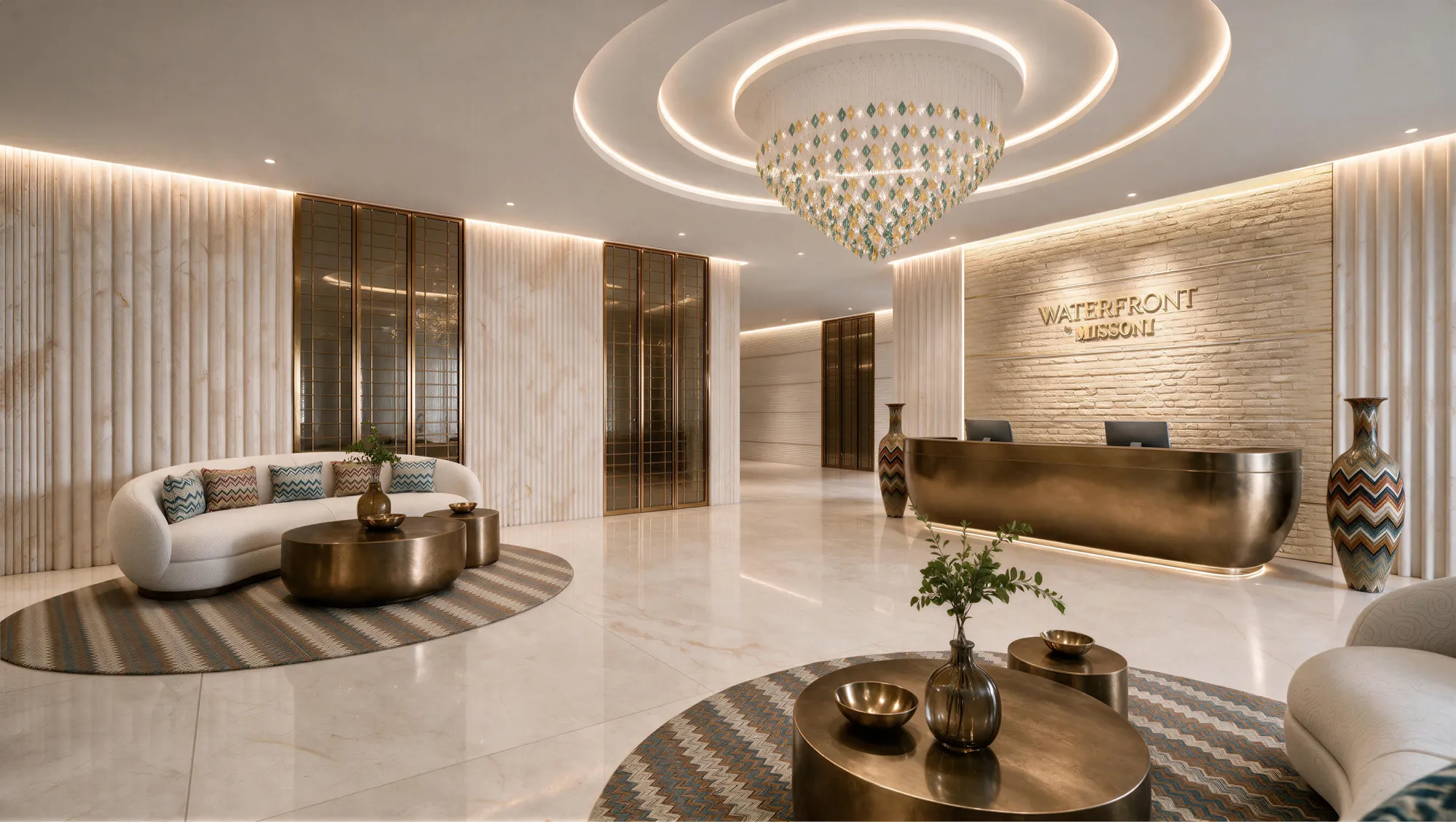 Waterfront by Missoni, image 16 of 18. Render supplied by developer.