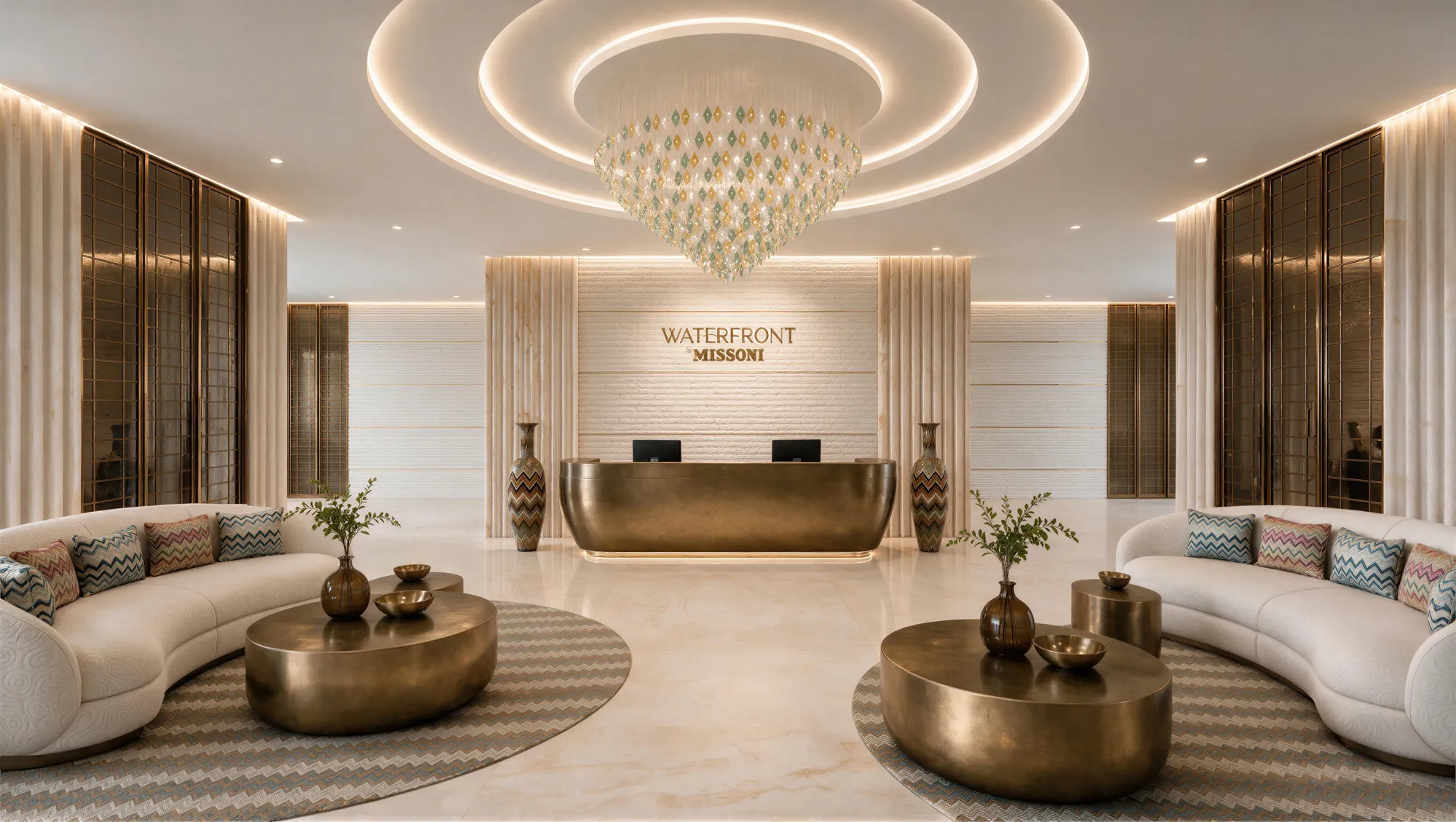 Waterfront by Missoni, image 18 of 18. Render supplied by developer.