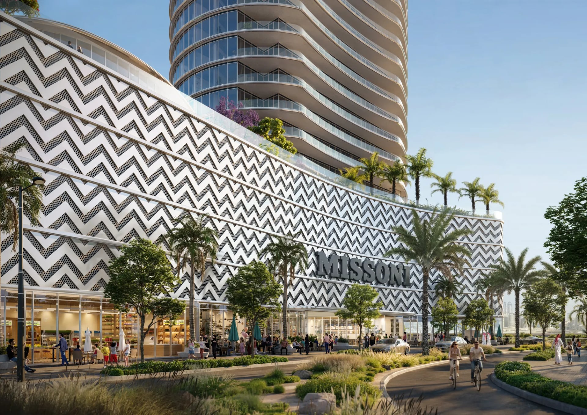 Waterfront by Missoni, image 8 of 18. Render supplied by developer.