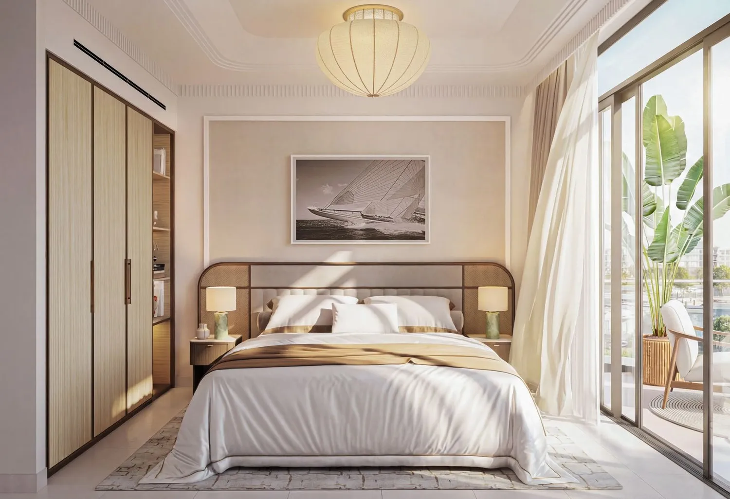 Bristol Hotel & Residences at Ramhan Island by Eagle Hills, image 9 of 11. Render supplied by developer.