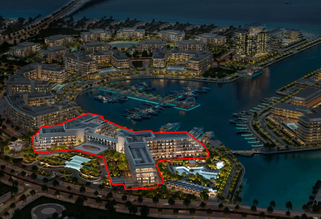 Bristol Hotel & Residences at Ramhan Island by Eagle Hills, image 11 of 11. Render supplied by developer.