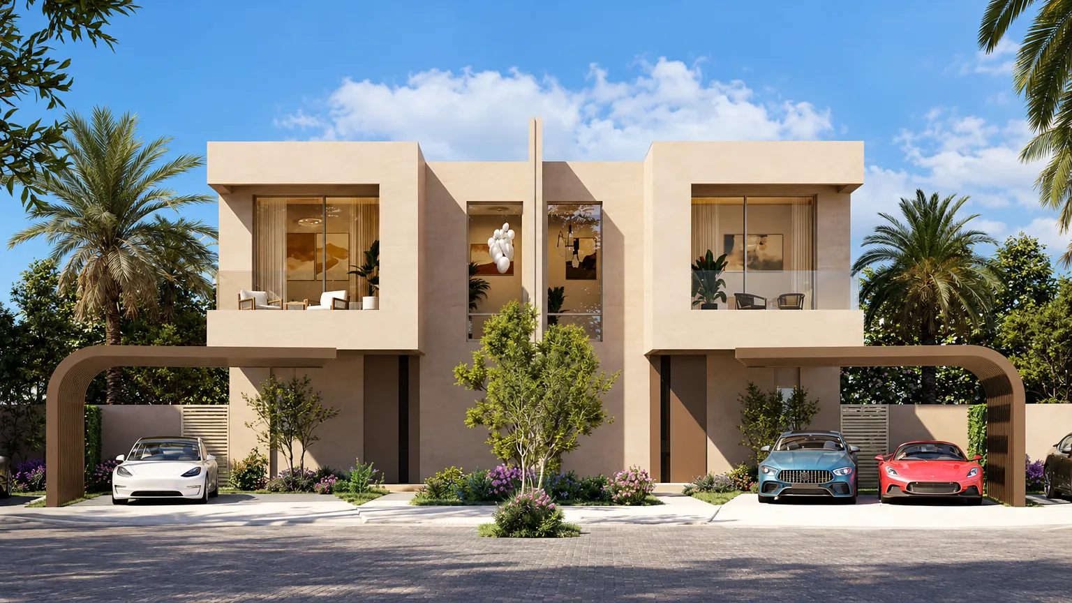 Manchester City Yas Residences by Ohana Phase 2, image 1 of 8. Render supplied by developer.