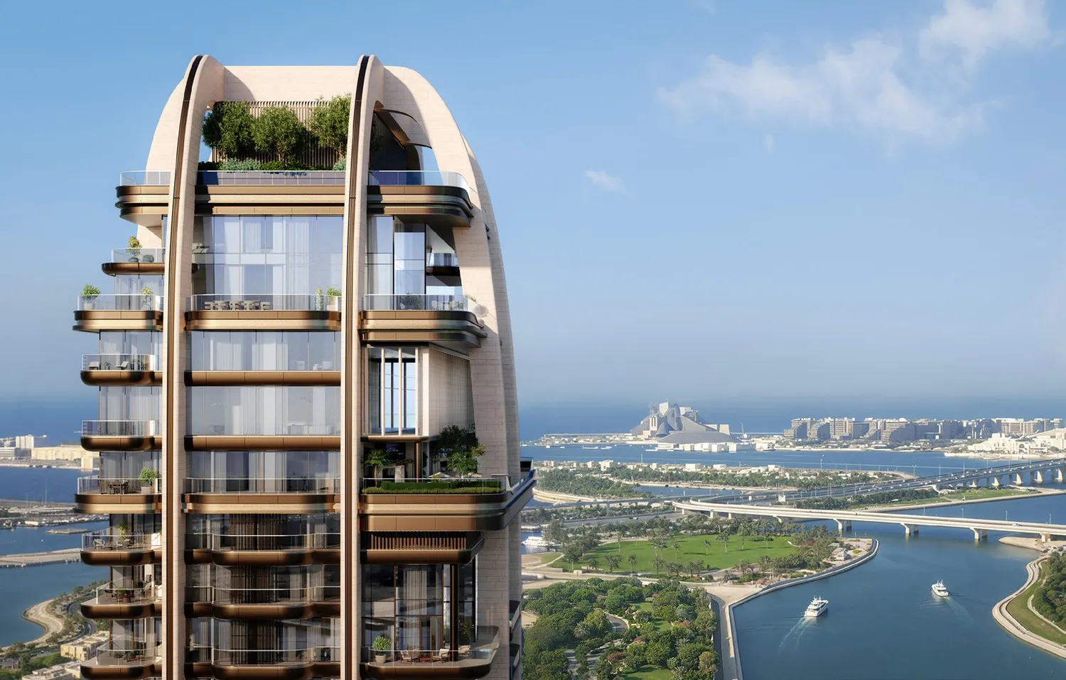 The Ritz-Carlton Residences by SAAS, image 1 of 16. Render supplied by developer.