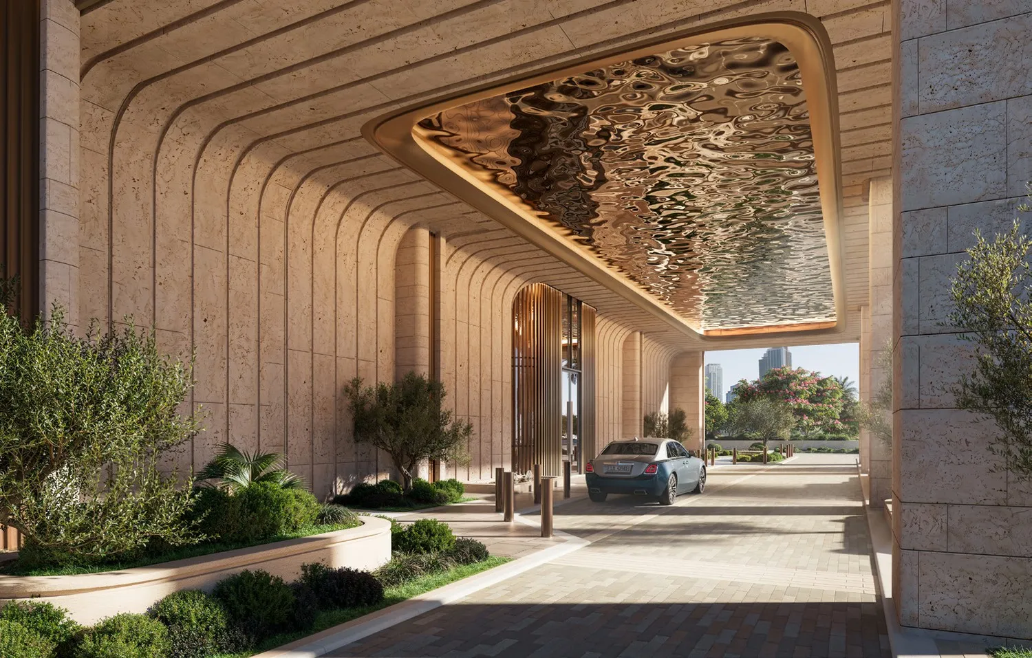 The Ritz-Carlton Residences by SAAS, image 2 of 16. Render supplied by developer.