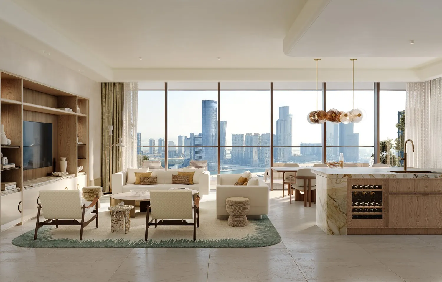 The Ritz-Carlton Residences by SAAS, image 7 of 16. Render supplied by developer.