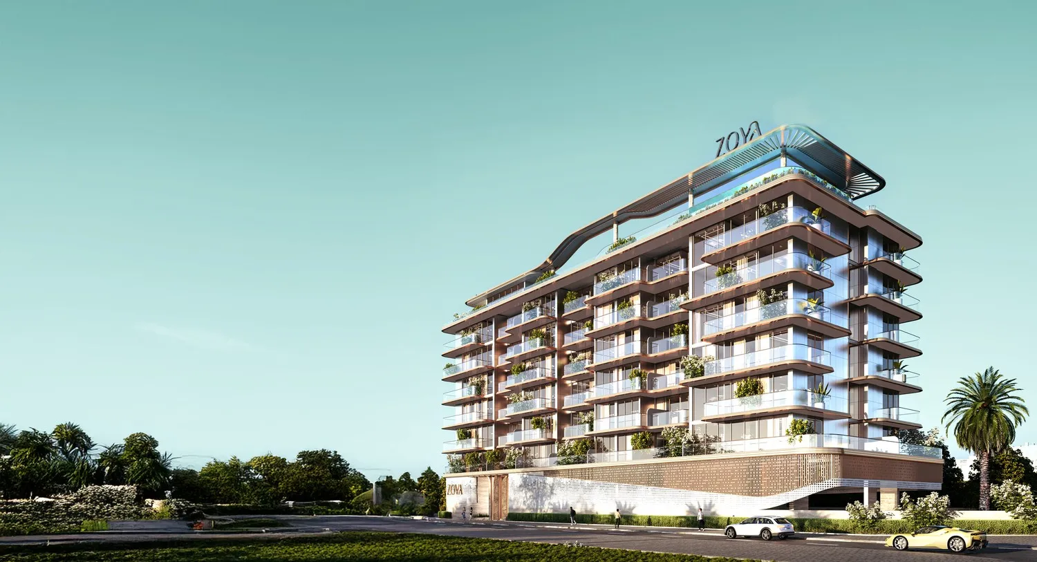 Siana by Zoya, image 2 of 6. Render supplied by developer.