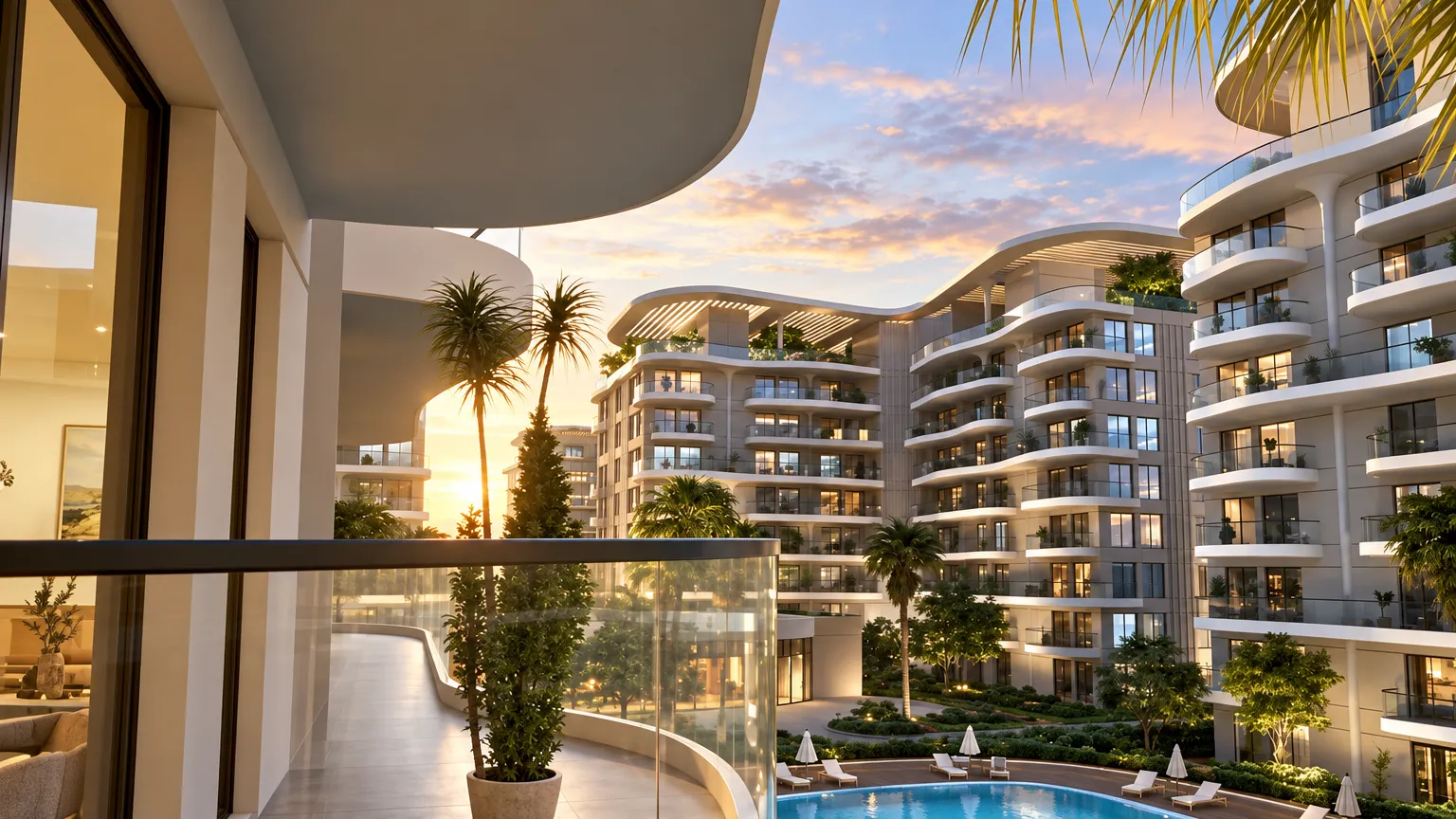 Sorrento by Damac, image 2 of 7. Render supplied by developer.