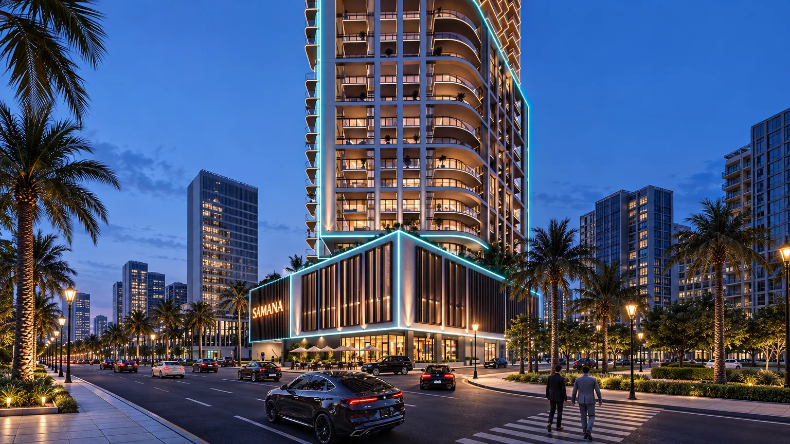 Samana Downtown One, image 2 of 11. Render supplied by developer.