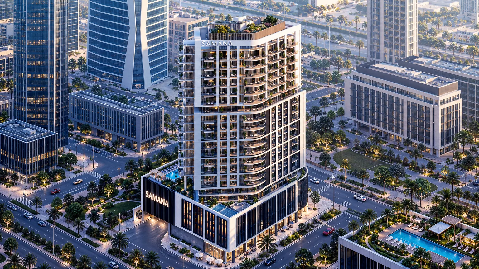 Samana Downtown One, image 3 of 11. Render supplied by developer.