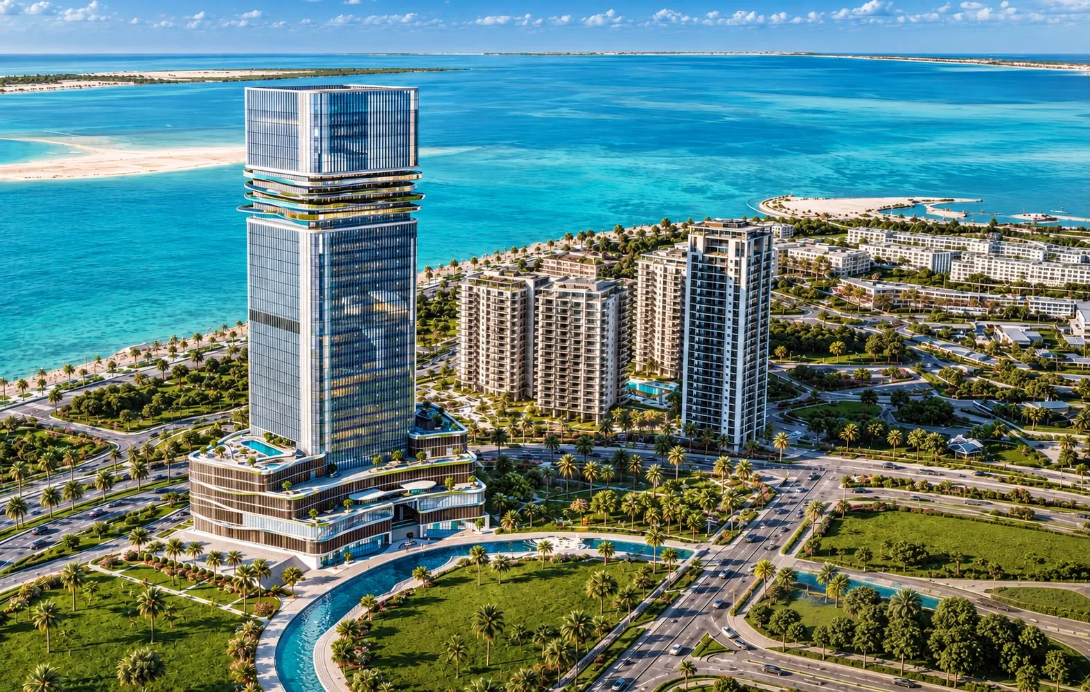 Radiant Legacy, Al Reem Island. Render supplied by developer.
