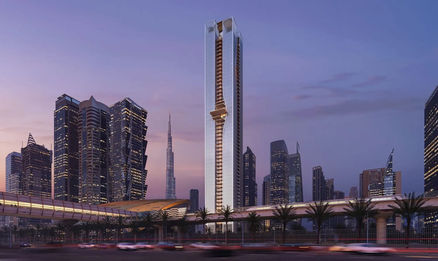 Berkeley Tower by Ellington, image 2 of 8. Render supplied by developer.