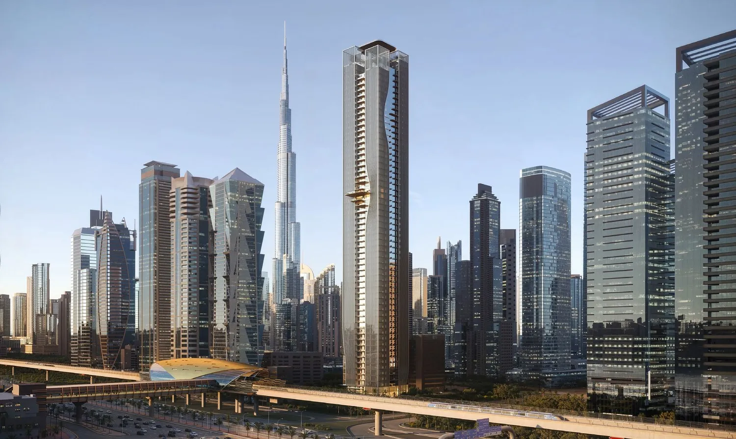 Berkeley Tower by Ellington, image 4 of 8. Render supplied by developer.