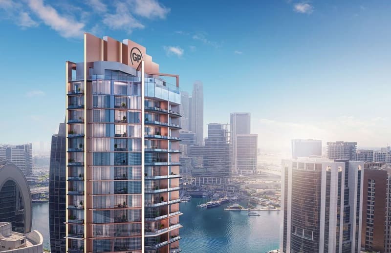 Velor Penthouses by Ginco Properties, Business Bay. Render supplied by developer.