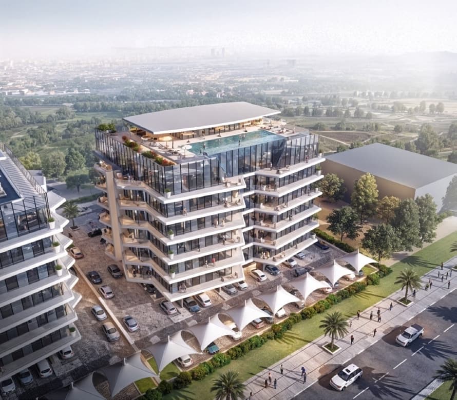 Cresswell Views by Arady Properties, Dubai South. Render supplied by developer.