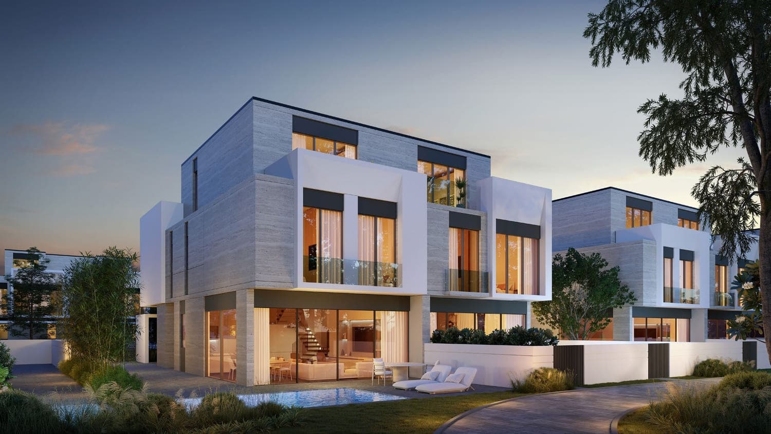 D Villas by Dar Global, Jumeirah Golf Estates. Render supplied by developer.