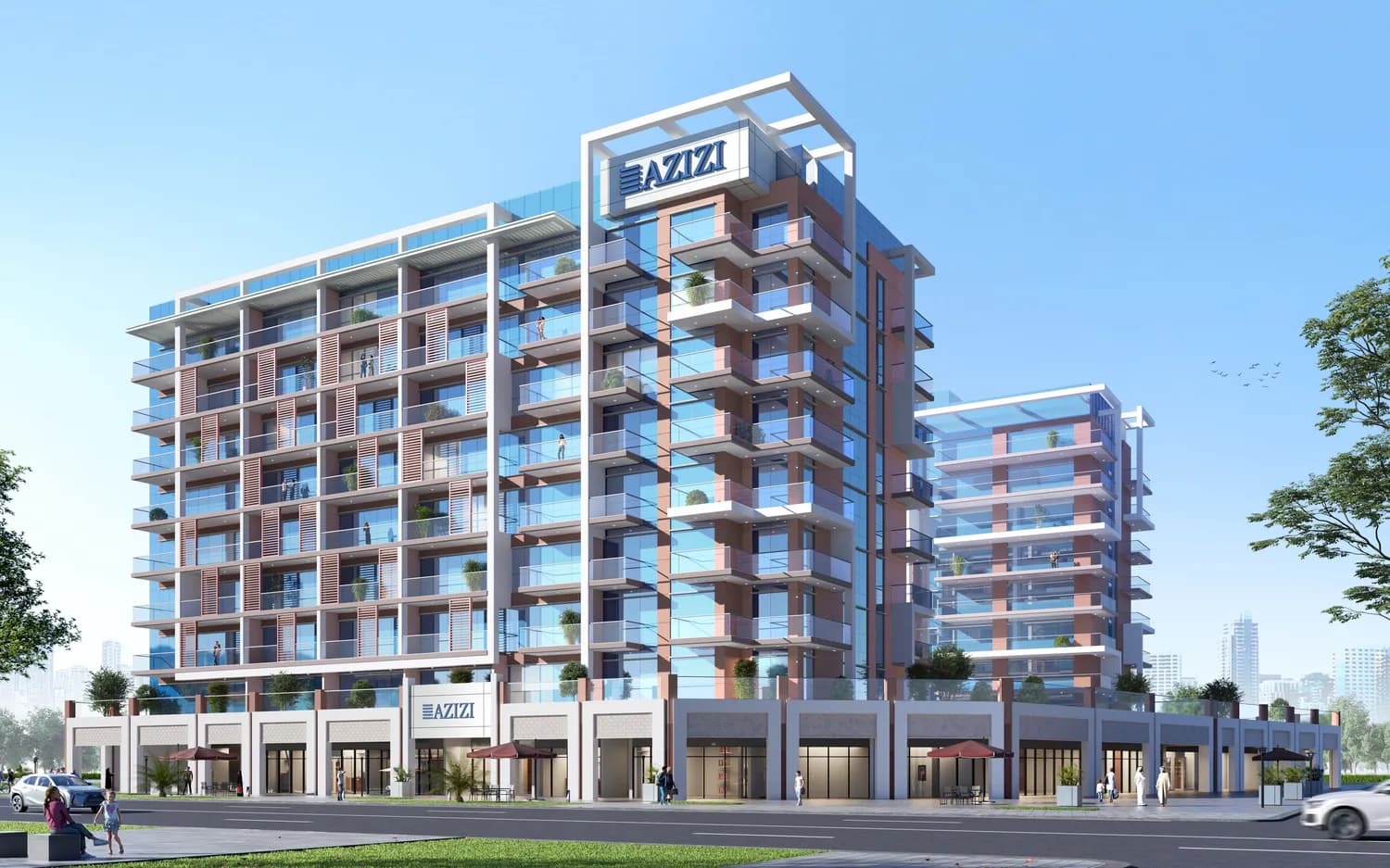 Riviera 60 by Azizi, Azizi Riviera at Meydan One. Render supplied by developer.