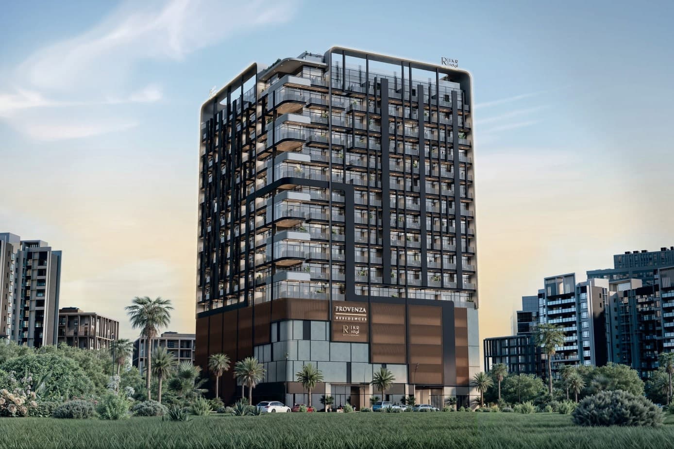 Provenza Residences by IKR Development, JVC (Jumeirah Village Circle). Render supplied by developer.