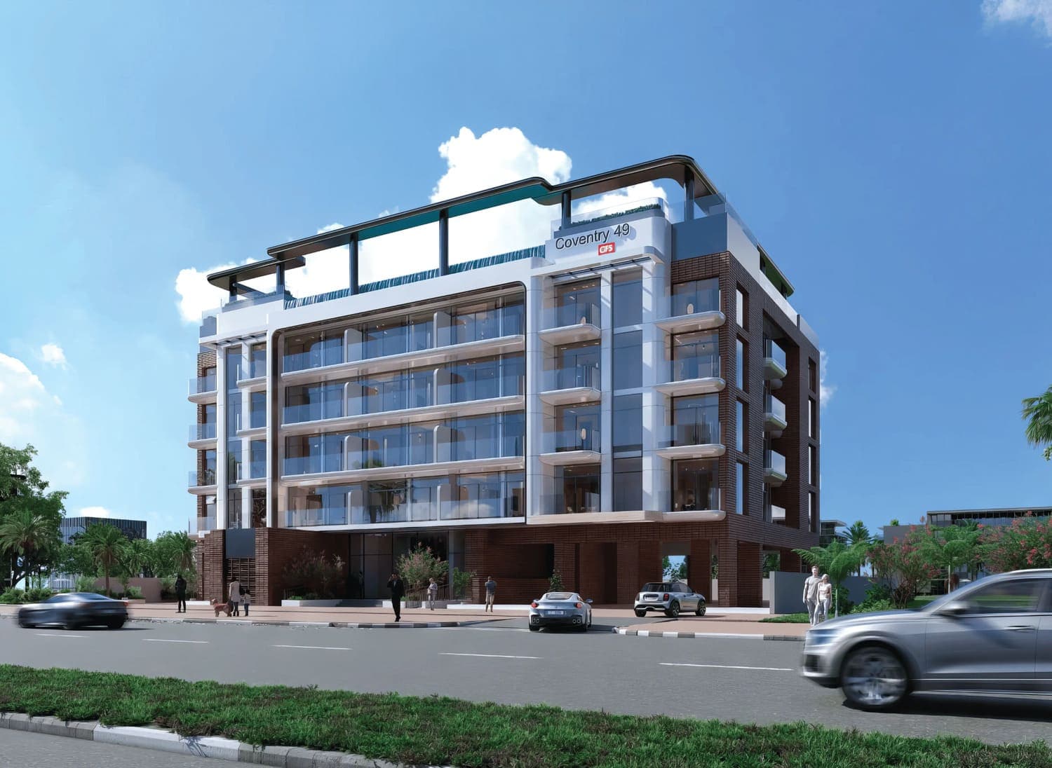 Coventry 49 by GFS Developments, Dubai South. Render supplied by developer.