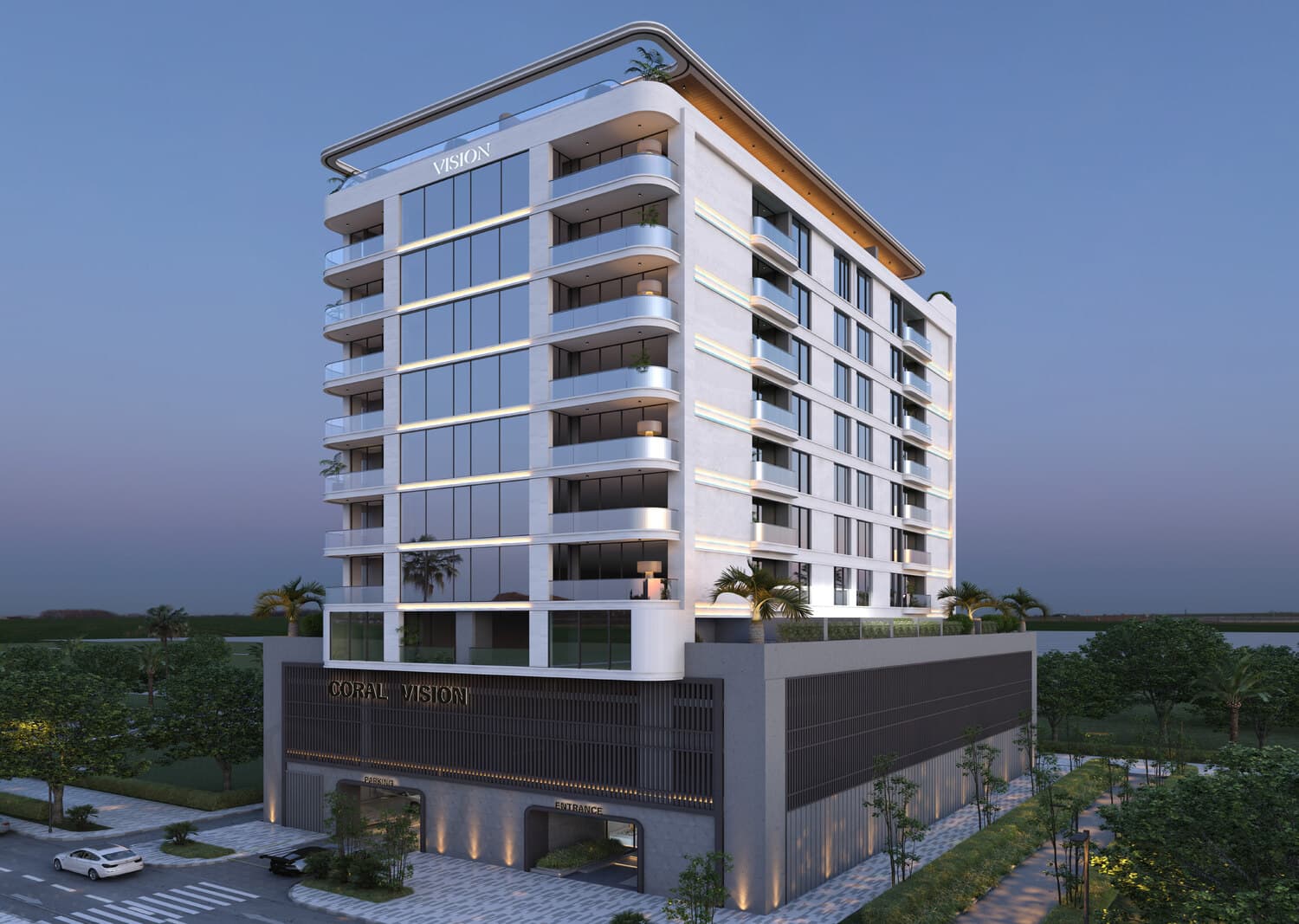 Coral by Vision by Vision Developments, al satwa. Render supplied by developer.