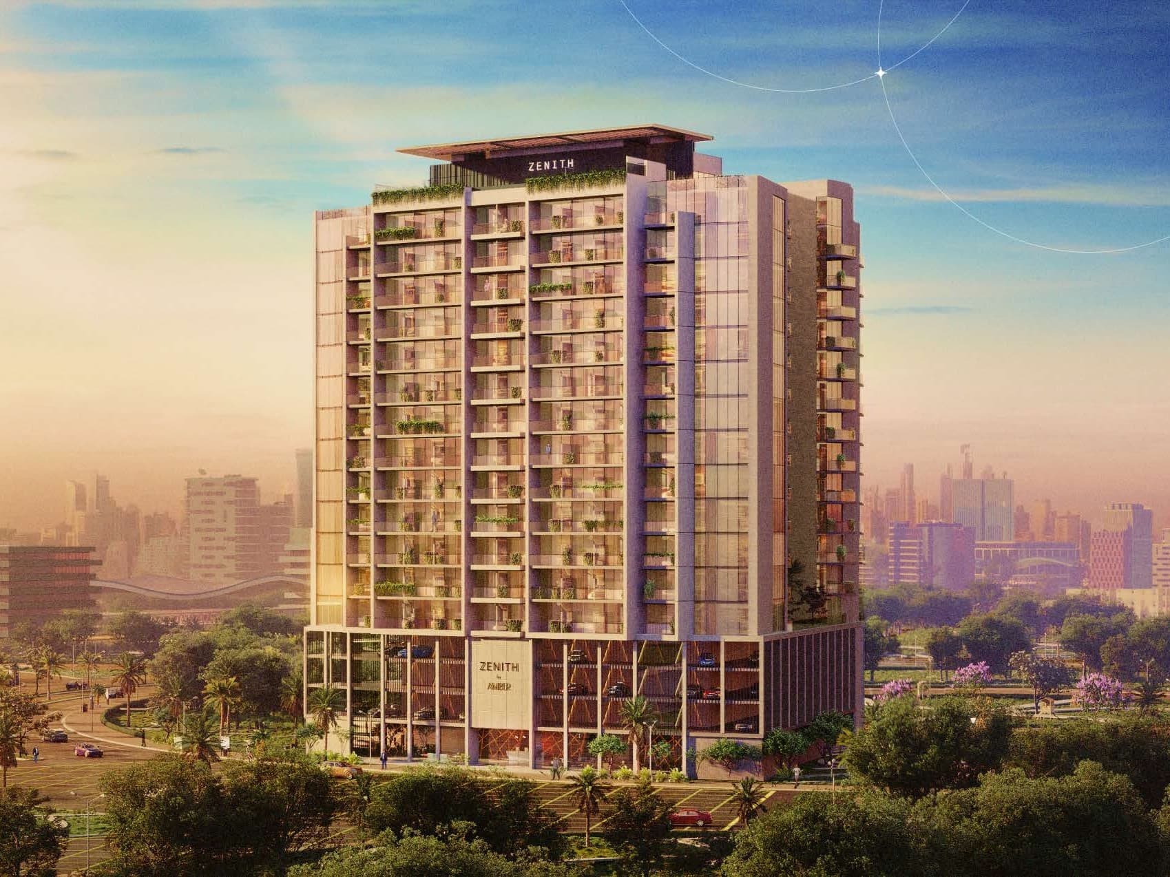 Zenith Residences by Amber Developments, warsan 4. Render supplied by developer.