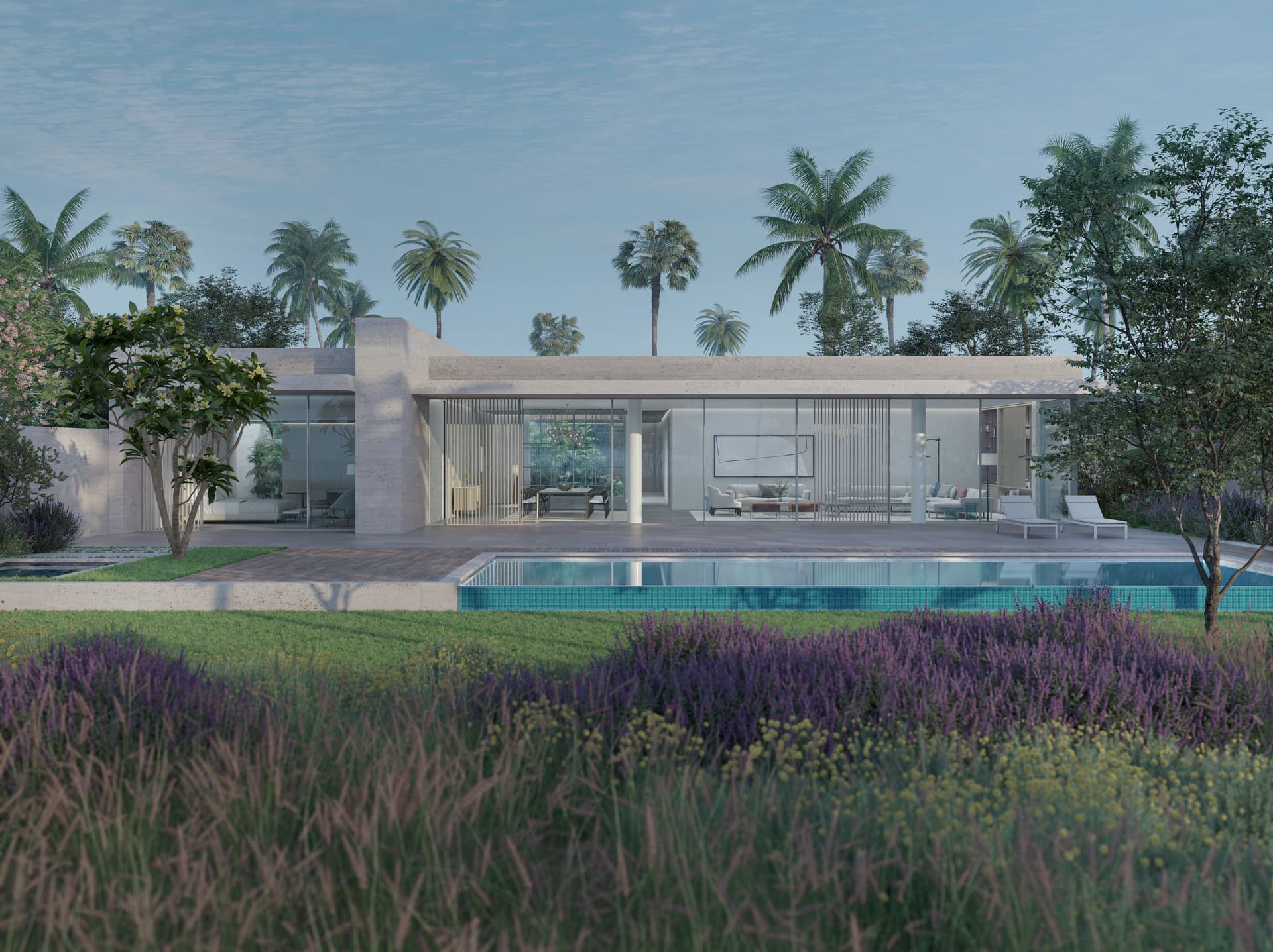 Sea Glints Mansions by Al Zorah Development Company, Al Zorah City. Render supplied by developer.