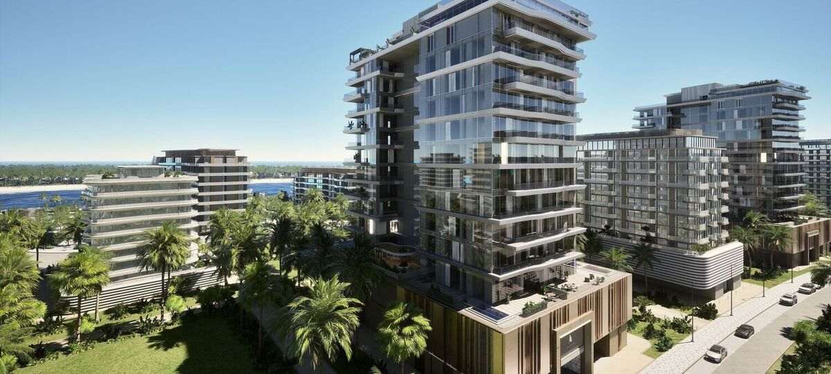 Sea Legend Tower One by MVS Real Estate Development, Dubai Islands. Render supplied by developer.