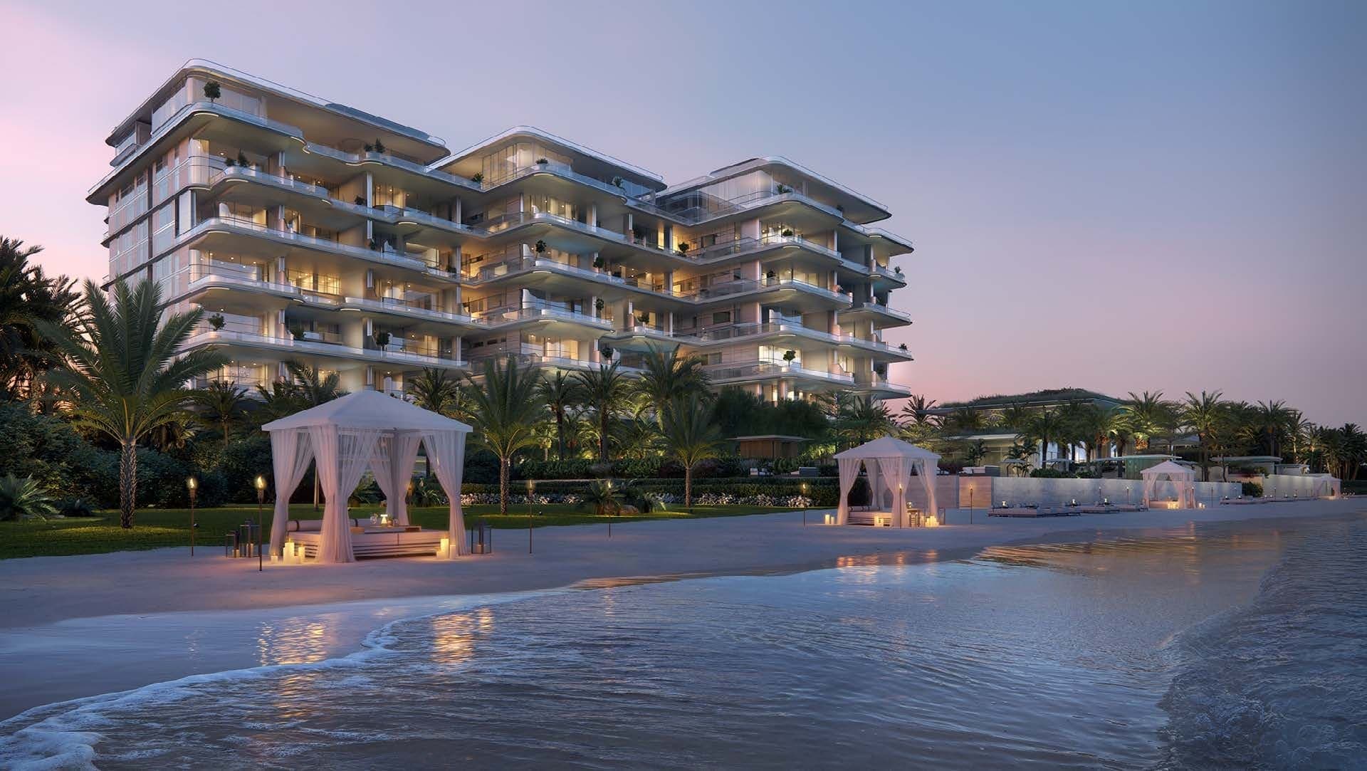 Orla Dorchester Collection by Omniyat Properties, Palm Jumeirah. Render supplied by developer.