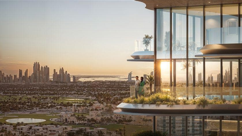 One Sky Park by IMAN Developers, JVC (Jumeirah Village Circle). Render supplied by developer.