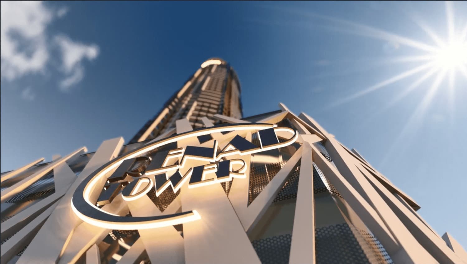 Renad Tower by Tiger, Reem Island. Render supplied by developer.