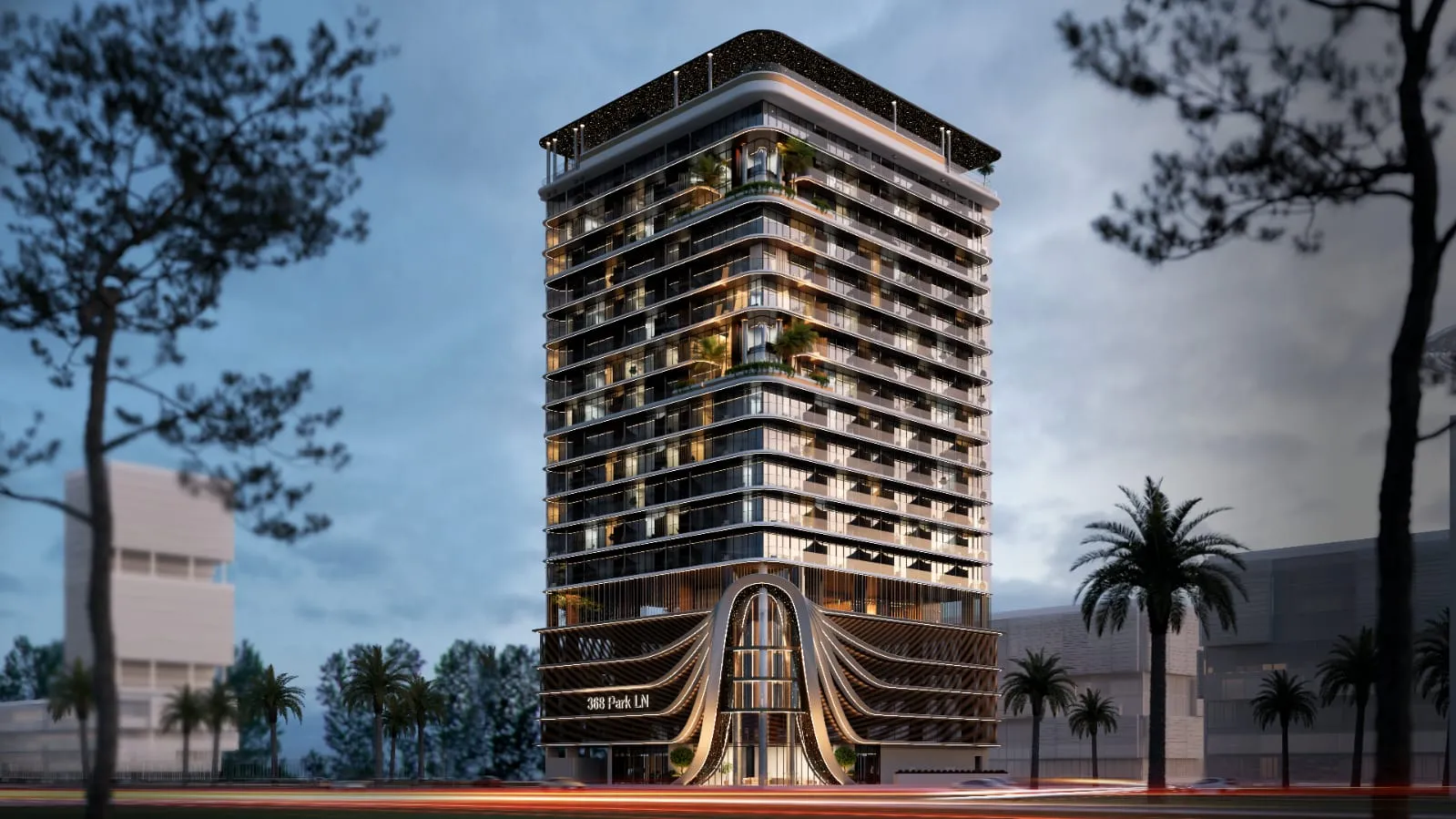368 Park Ln. by Tabeer, JVC (Jumeirah Village Circle). Render supplied by developer.