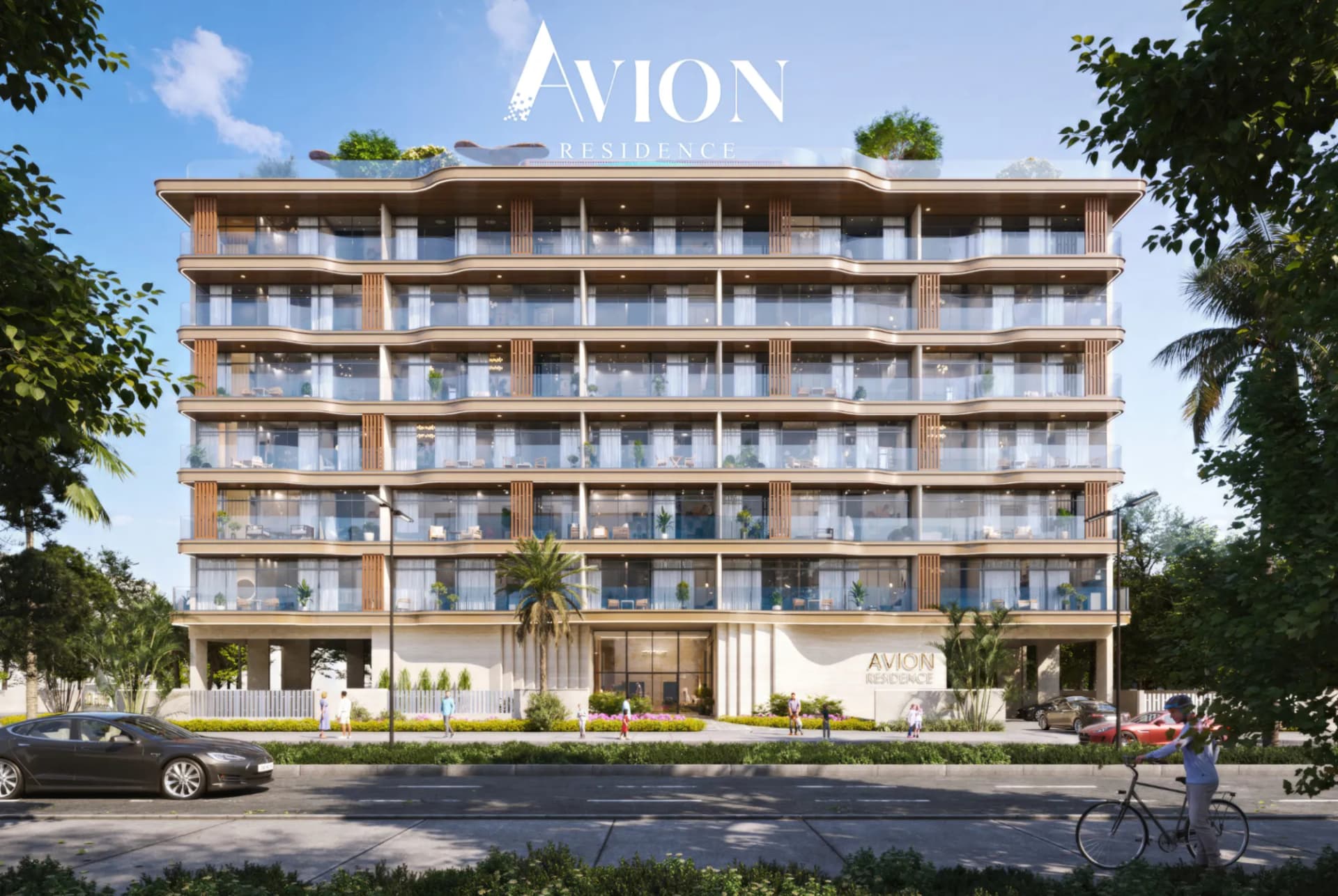 Avion Residence by Sky View Development, Dubai South. Render supplied by developer.