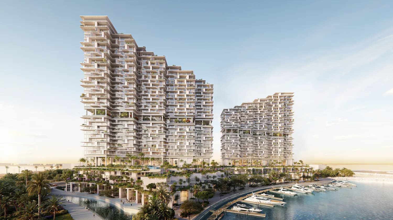 Riviera Residence by Mered, Reem Island. Render supplied by developer.