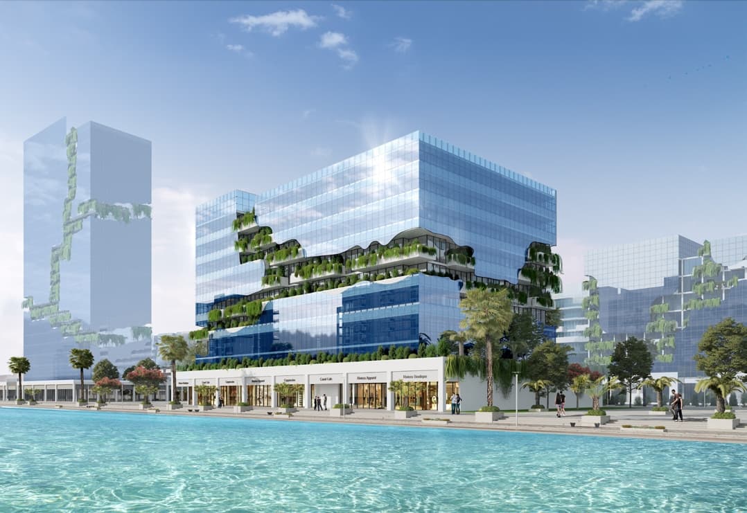 Riviera Azure by Azizi, Azizi Riviera at Meydan One. Render supplied by developer.